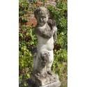 Antique Garden Statue of a Putto