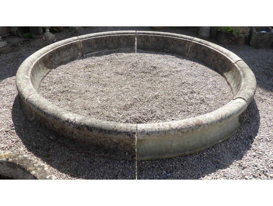 Antique Stone Pool Surround