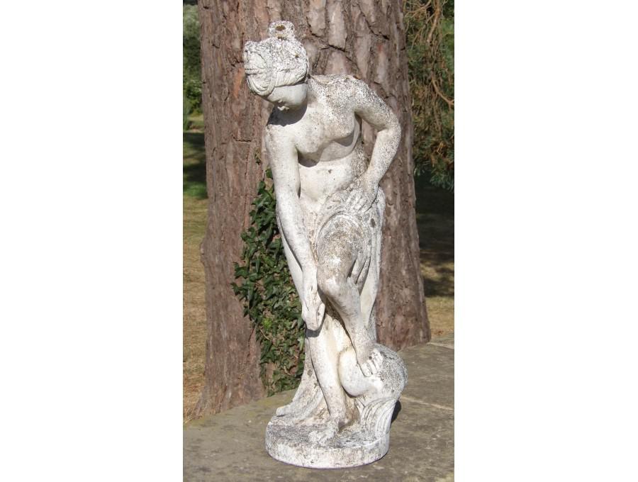 Weathered Garden Statue of Venus