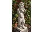 Carved Limestone Garden Statue