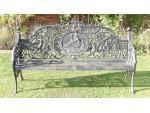 Cast-iron Medallion Bench