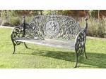 Cast-iron Medallion Bench