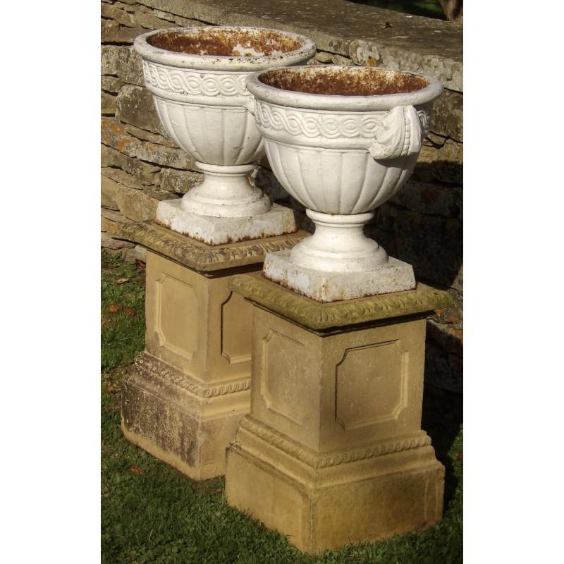 Pair of Antique Garden Urns | Garden Antiques | Holloways