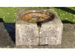 Salvaged Marble Basin