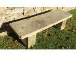 Salvaged Stone Bench