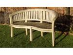 Weathered Teak Bench