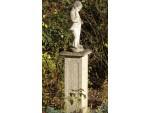 Carved Stone Garden Statue
