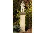 Carved Stone Garden Statue