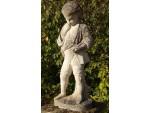 Carved Stone Garden Statue