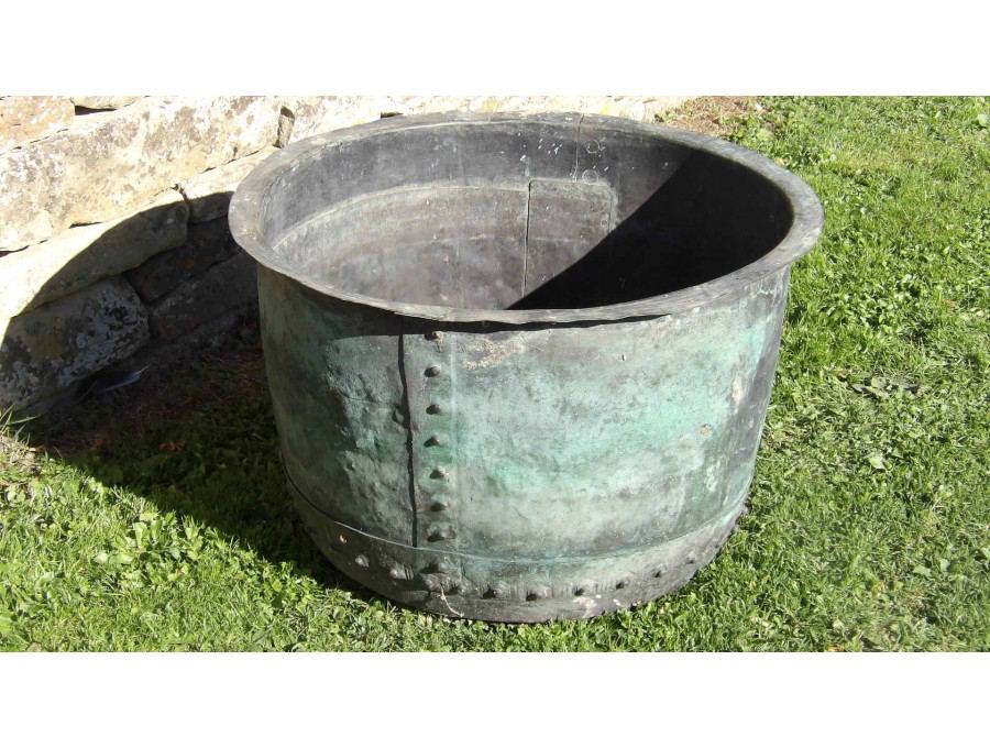 Antique Copper Planter