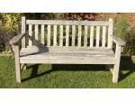 Weathered Teak Bench