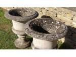 Pair of Large Garden Urns