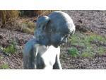 Bronze Girl with Net