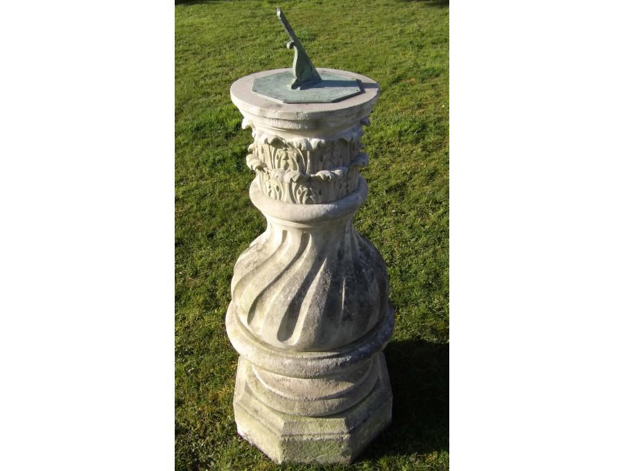 Large Antique Garden Sundial