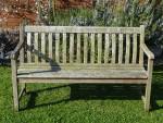 Weathered Garden Bench