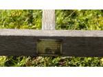 Weathered Teak Garden Bench