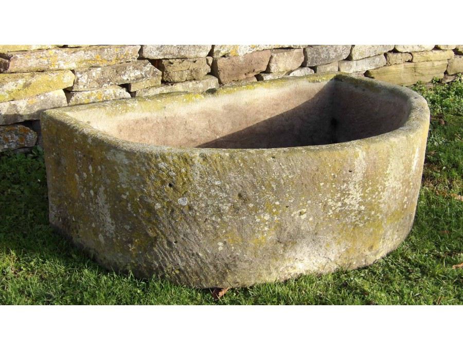 Bow Front Stone Trough