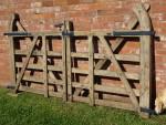 Salvaged Oak Garden Gates