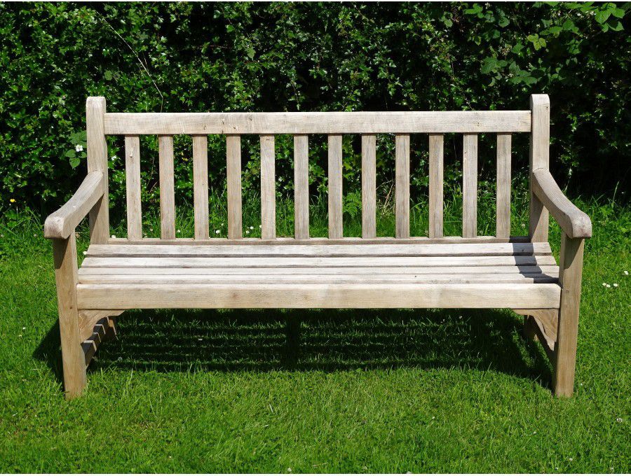 Salvaged Teak Bench