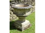 Weathered Gothic Urn
