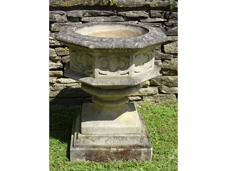 Weathered Gothic Urn