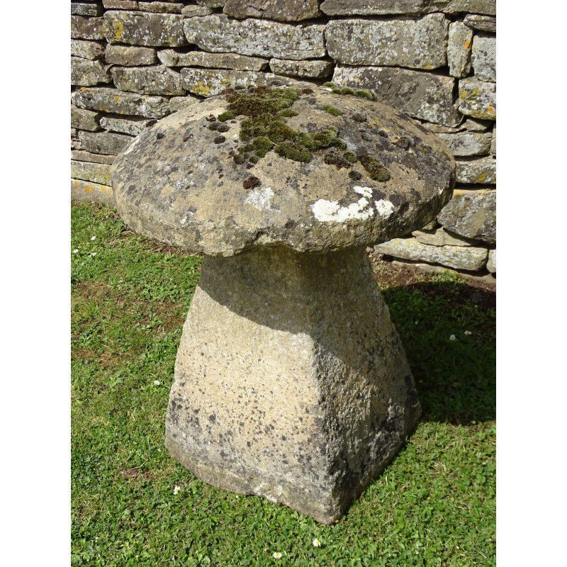 Antique Limestone Staddle Stone