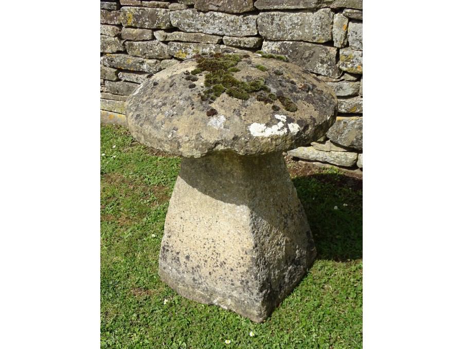 Antique Limestone Staddle Stone