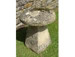 Antique Limestone Staddle Stone