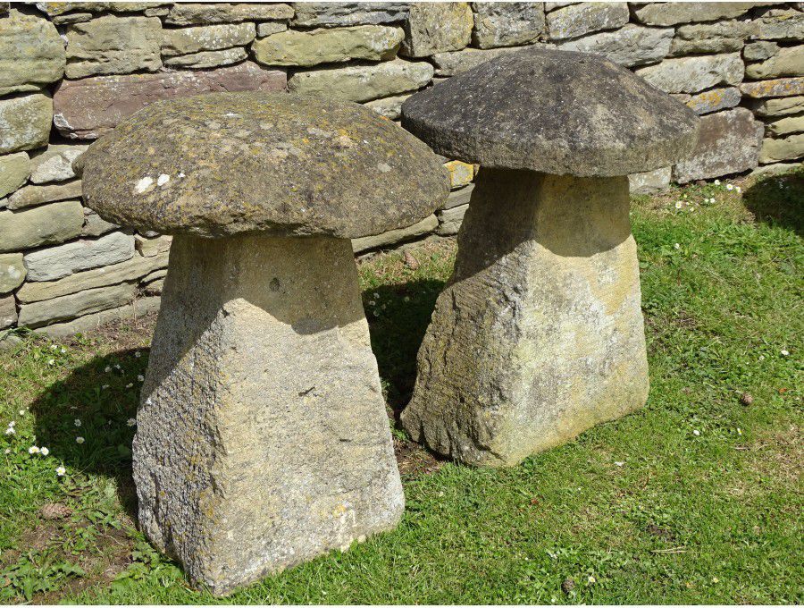 Old Limestone Staddlestones