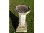 Vintage Stone Birdbath