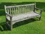 Weathered Teak Bench