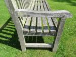 Weathered Teak Bench