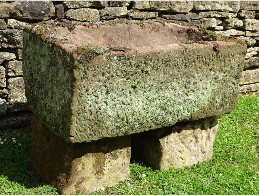 Rectangular Sandstone Trough