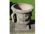 Vintage Earthenware Garden Urn