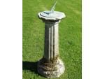 Antique Golden Sundial