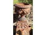 Vintage Terracotta Garden Urns