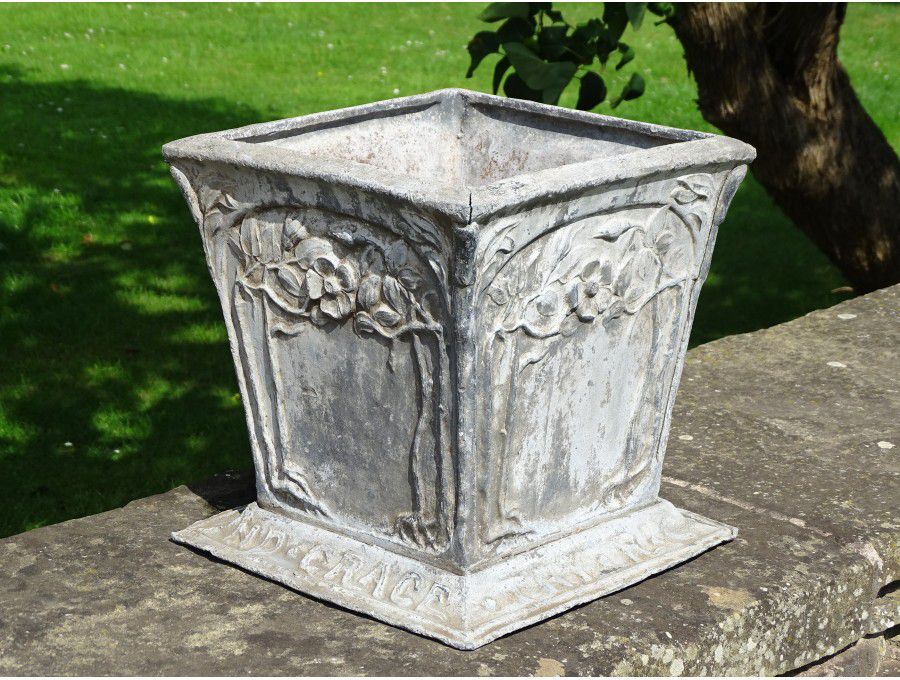 Vintage Lead Garden Planter