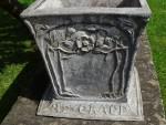 Vintage Lead Garden Planter