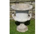 Large Weathered Garden Urn