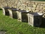 Weathered Garden Planters