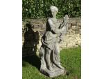 Weathered Garden Statue