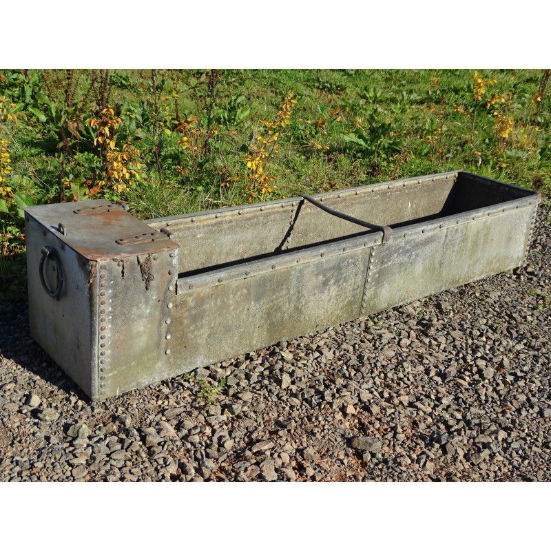 Old Galvanised Trough Vintage Garden Salvage Holloways Garden Antiques