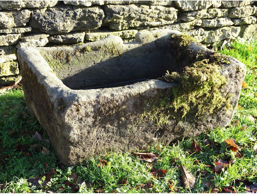 Antique sandstone trough