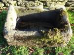 Antique sandstone trough