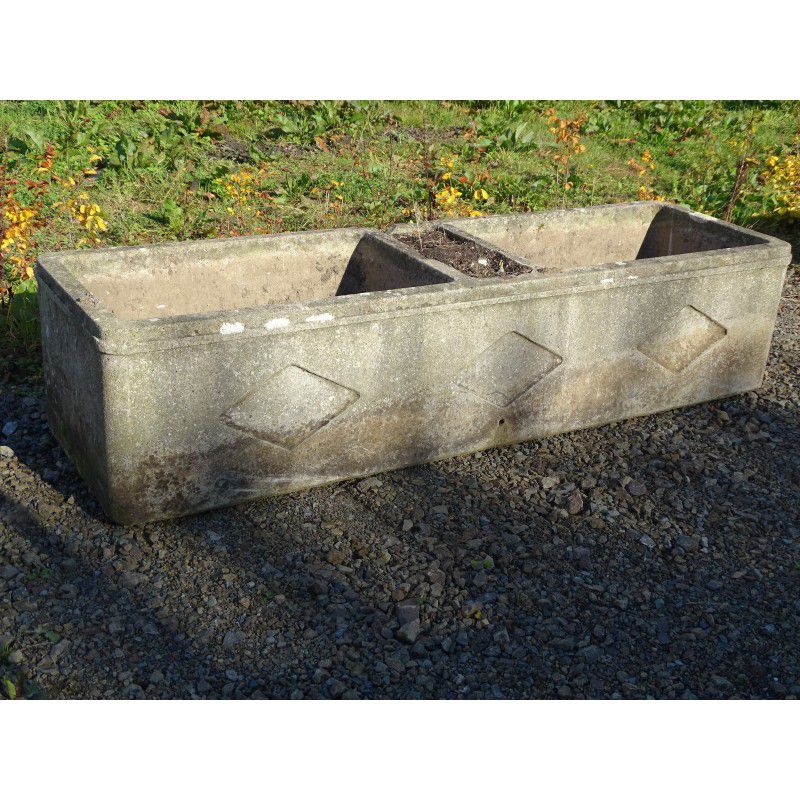 Weathered Concrete Trough