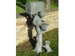 Large Bronze Garden Statue