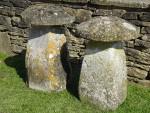 Antique Limestone Staddlestones