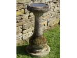 Antique Limestone Birdbath