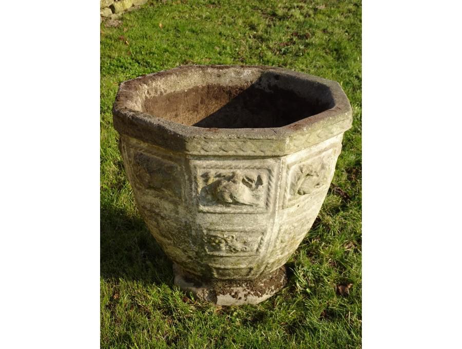 Weathered Garden Planter