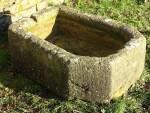 Antique Limestone Trough